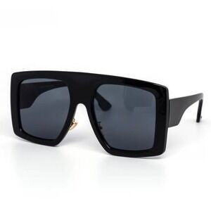Oversized‎ Square Sunglasses Women Men Fashion Trendy Bold Frame Shades Hip Hop